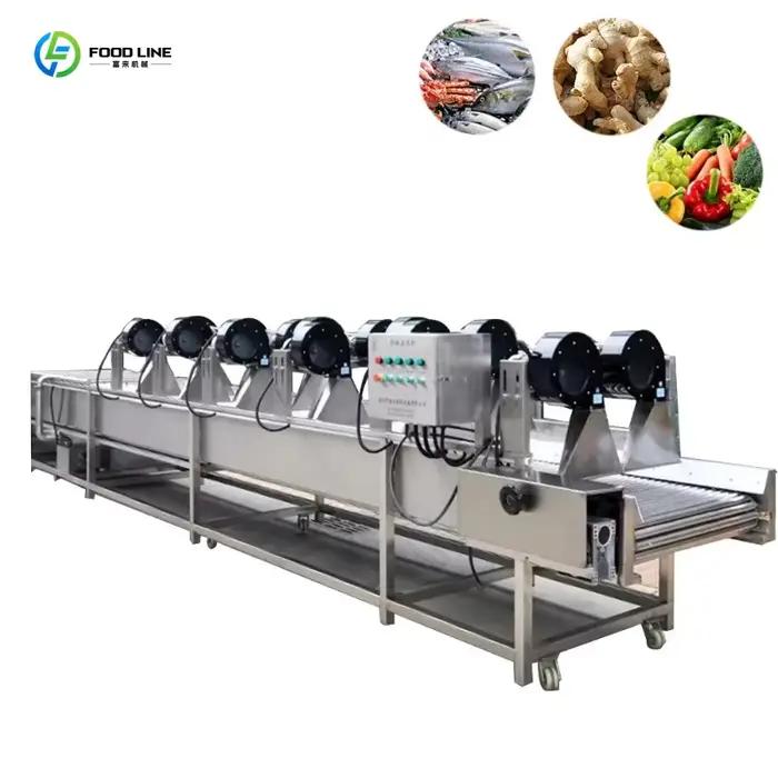 Déshydrateur à air froid électrique automatique personnalisé pour fruits et légumes frais, équipemen