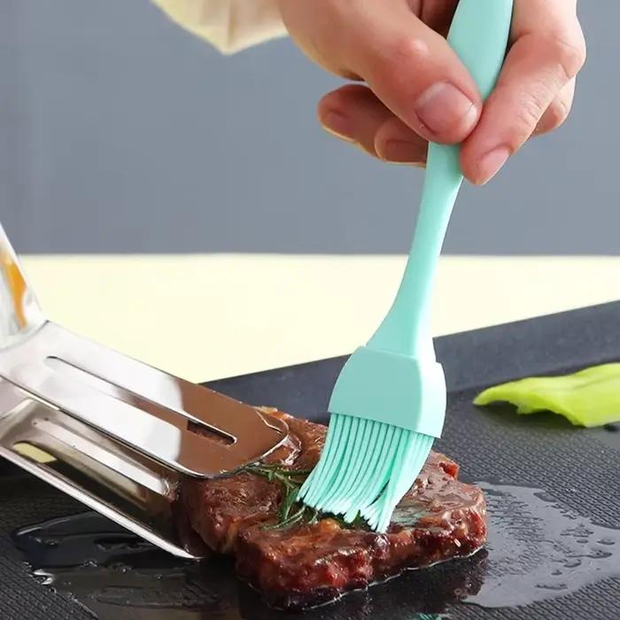 Brosse à huile en Silicone de qualité alimentaire, brosse à Barbecue, brosse à crêpes de cuisine, br