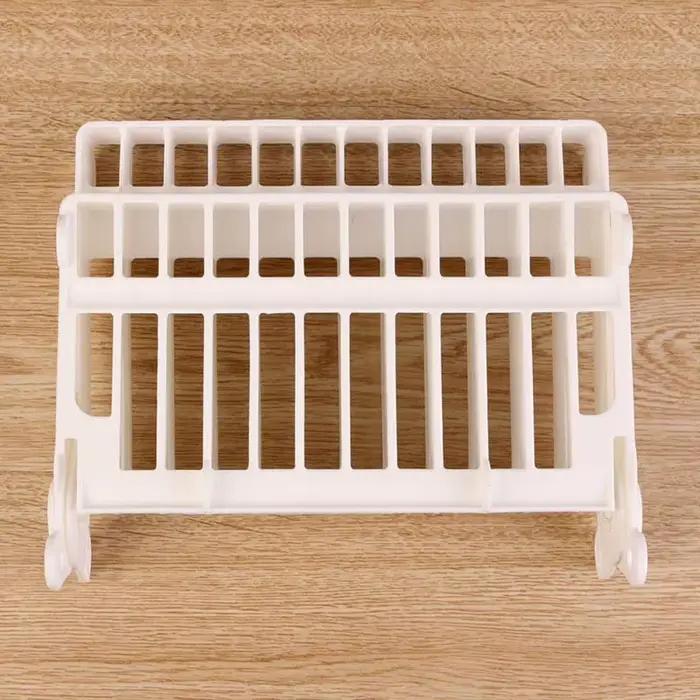 Égouttoir créatif pour assiettes, vaisselle de cuisine, support de plateau de rangement de séchage, 