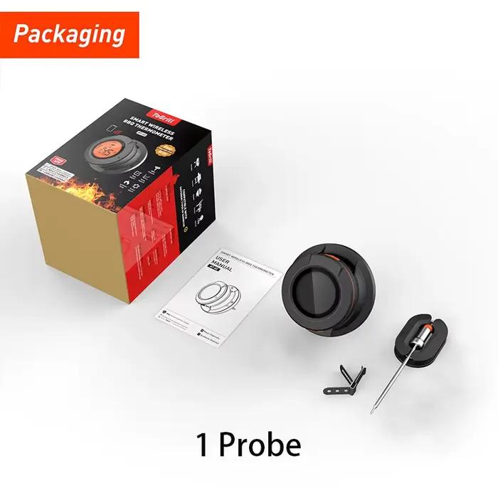 Thermomètre de four numérique Bluetooth, lecture instantanée, intérieur et extérieur, pour la cuisso