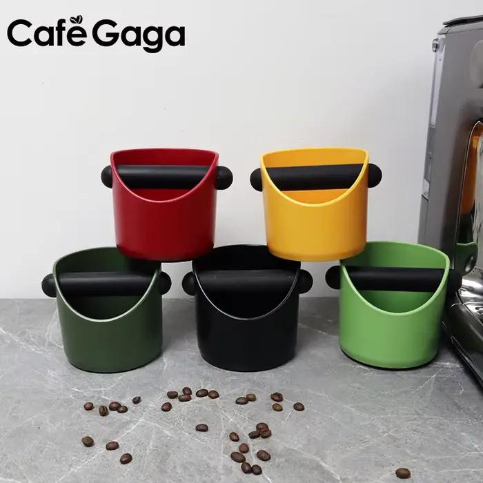 Boîte à café pour marc d'espresso, conteneur de poubelle, seau antidérapant pour poudre, résidus bis