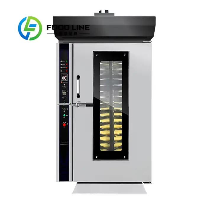 Four à convection 380v/220V pour petite boulangerie, four rotatif pour boulangerie de Turquie, four 