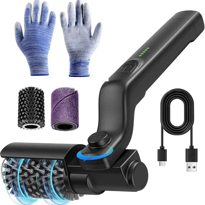 Brosse de nettoyage pour barbecue électrique à 3 vitesses, 180° °   Nettoyeur de gril réglable pour 