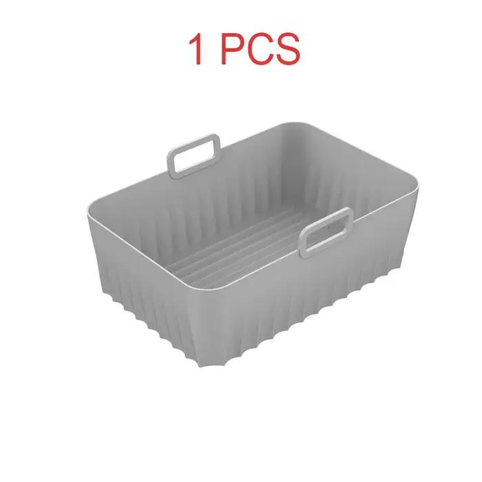 Pot de panier en Silicone pour friteuse à Air, pour Ninja AF400EU, rectangulaire, antiadhésif, doubl