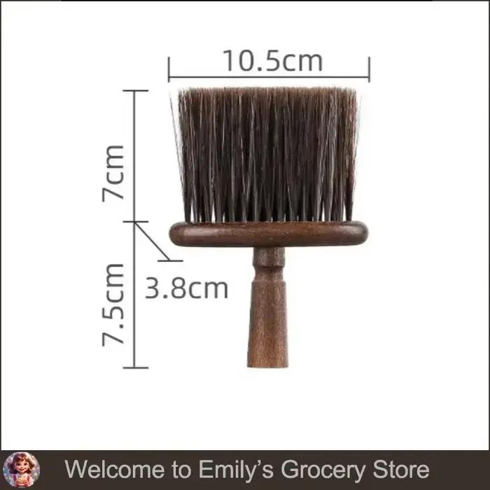 Brosse de nettoyage de sol de café, accessoires de dépoussiérage, brosse de moulin à café en bois, u