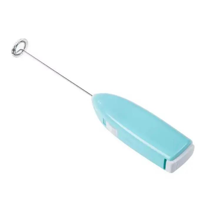 Électrique Oeuf Batteur Mousseur À Lait Pour Café Ménage Cuisine Mini En Acier Inoxydable Café Lait 