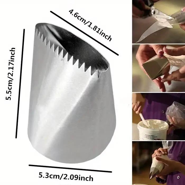 Buse de crème Double face, ensemble de décoration de gâteaux à faire soi-même, buses de tuyauterie d