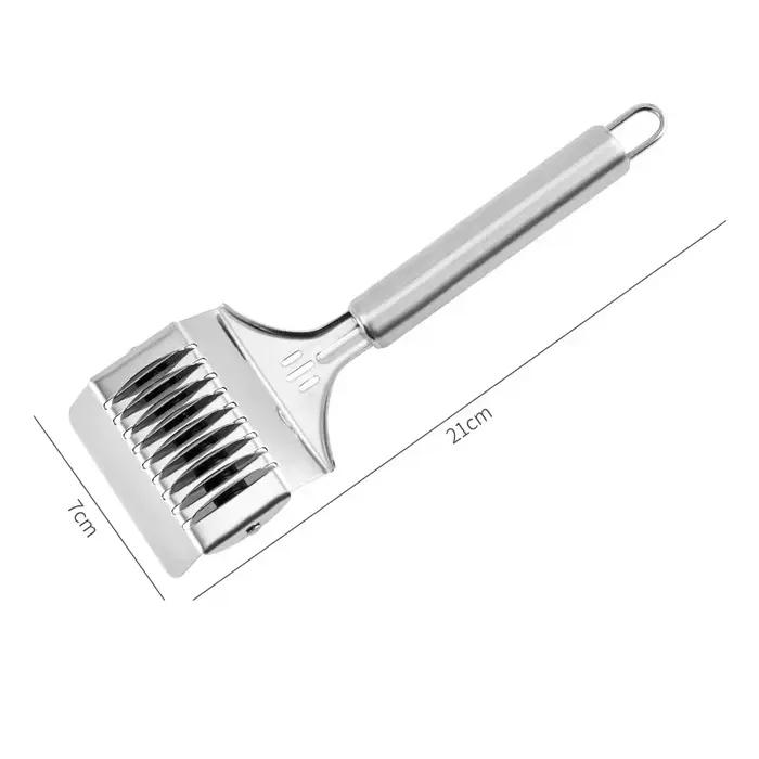 Coupe-spaghetts manuel en acier inoxydable, Machine à pâtes, pâte, nouilles, gingembre, ail, rouleau