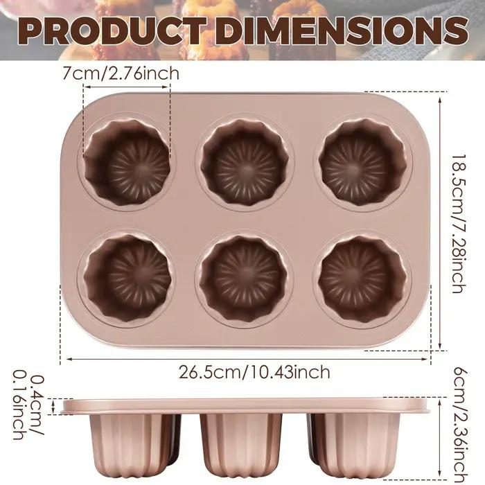 Moule à gâteau antiadhésif à 6/9/12 cavités, ustensiles de cuisson pour muffins, Cupcake, pour la cu