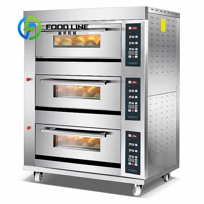 Four numérique intelligent personnalisable 3, 6 ou 9 plateaux, pour cuisson et pousse à la cuisson, 
