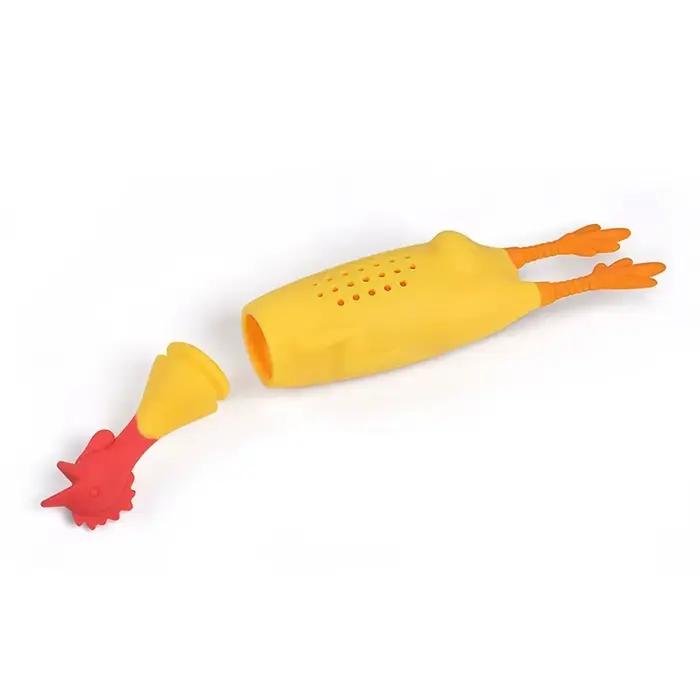 Boîte de condiments en silicone pour poulet mijoté, avec filtre, gadget de cuisine, emballage coloré