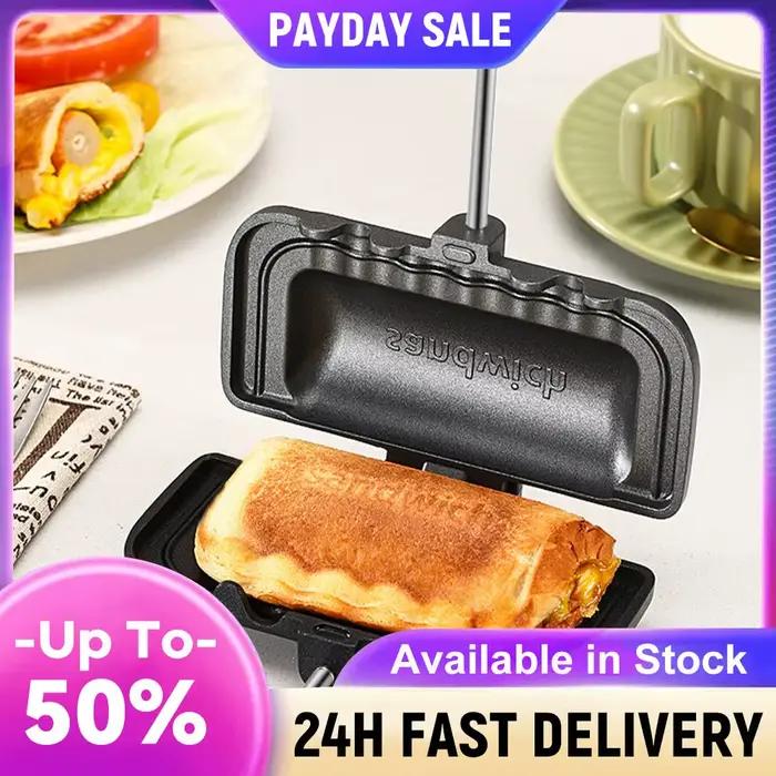 Plaque de cuisson pour sandwichs grillés et paninis avec plaques antiadhésives, plaque de cuisson ré