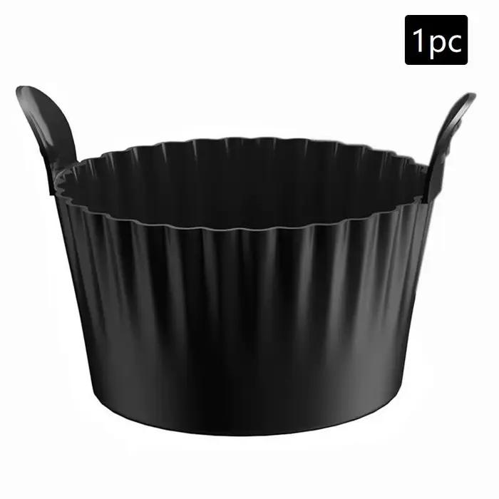 Friteuse à Air réutilisable en Silicone, gobelets à œufs de cuisson pour œufs, gâteaux, boulettes de