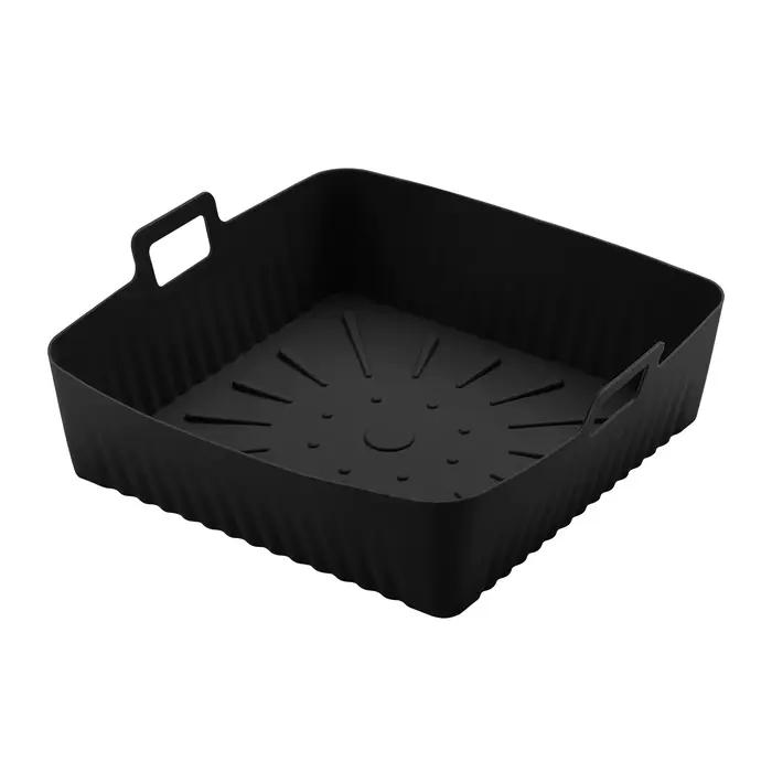 Grand carré de 23cm/9 pouces en Silicone pour friteuse à Air, moule pour friteuse à Air Ninja 6-8QT,
