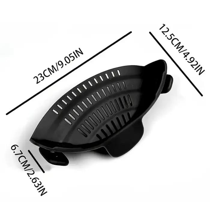 Passoire à clipser en silicone réglable, casseroles et bols, déterminer la proximité, liner pour nou