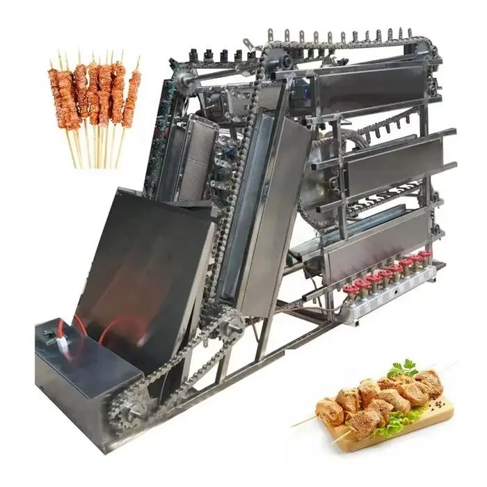Machine à brochettes de Kebab, brochette de barbecue électrique commerciale, Machine à brochettes de
