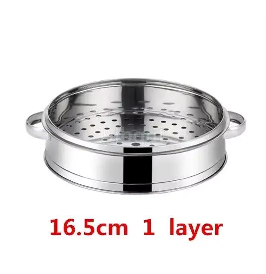 Cuiseur à vapeur en acier inoxydable, cuiseur à riz, grille de cuisson des aliments avec panier de v