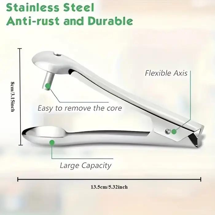 Corer de Jujube en acier inoxydable, cordeur d'aubépine, cueilleur de caron de cerise domestique, ou