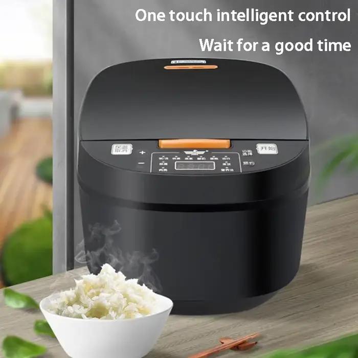 Cuiseur à riz domestique 5L, minuterie de rendez-vous intelligente, cuiseur à riz chauffant, cuisson