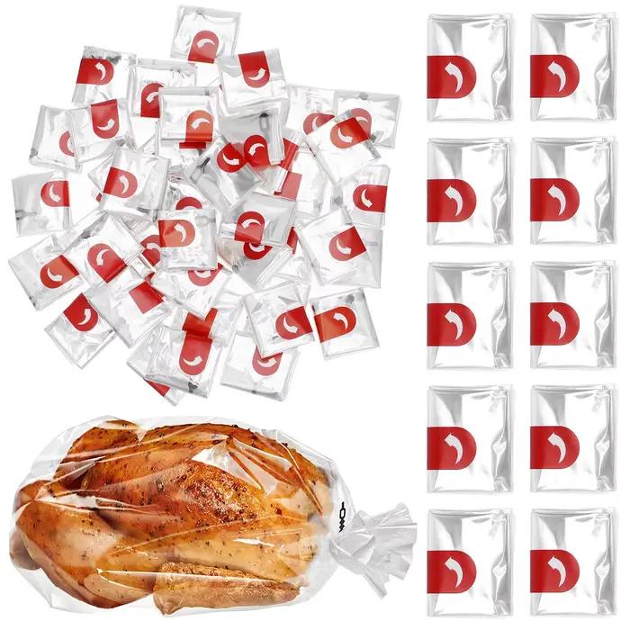 10/50PCS Sacs de cuisson pour la cuisine, sacs pour rôtir au four à micro-ondes, sacs de cuisson hau