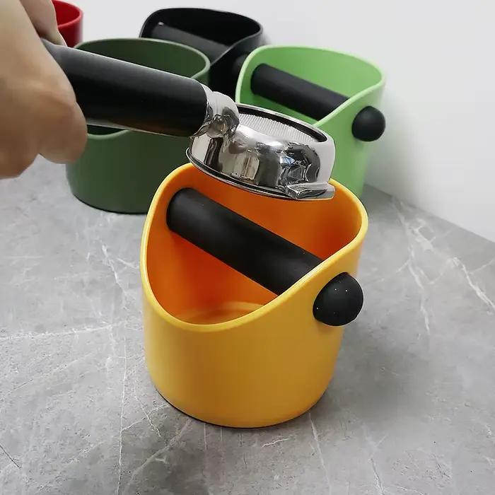 Boîte à café pour marc d'espresso, conteneur de poubelle, seau antidérapant pour poudre, résidus bis