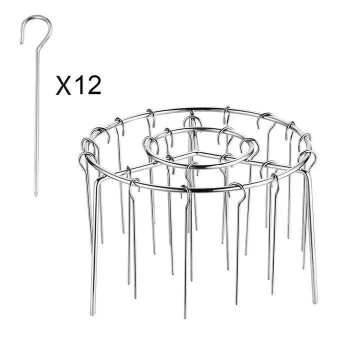 Nouveau Four à friteuse à Air 12/24/49 cordes gril acier inoxydable détachable vertical barbecue sup