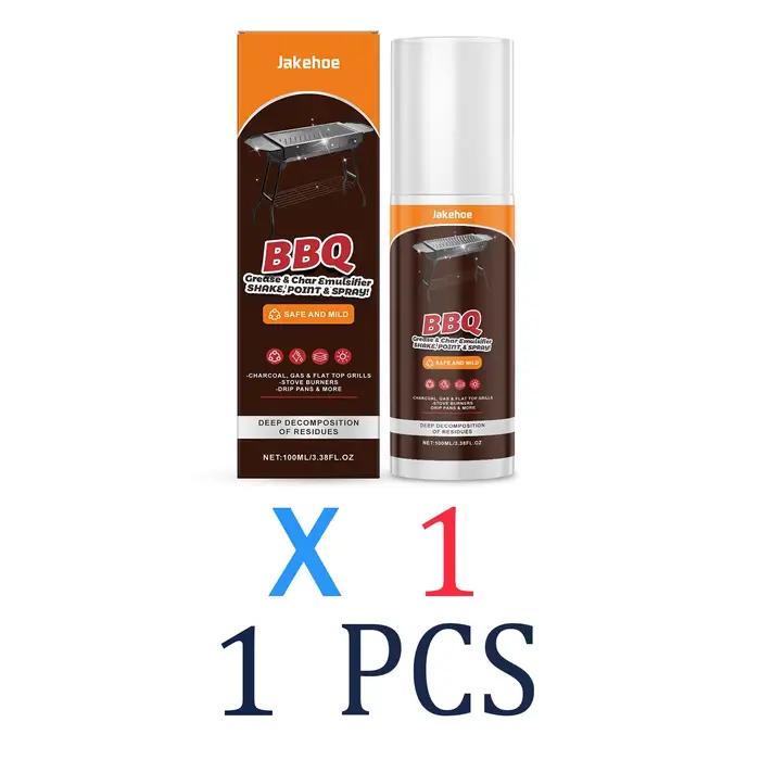 Spray nettoyant pour gril, pour barbecue, four, poêle, dissolvant de graisse, dégraissant robuste cu