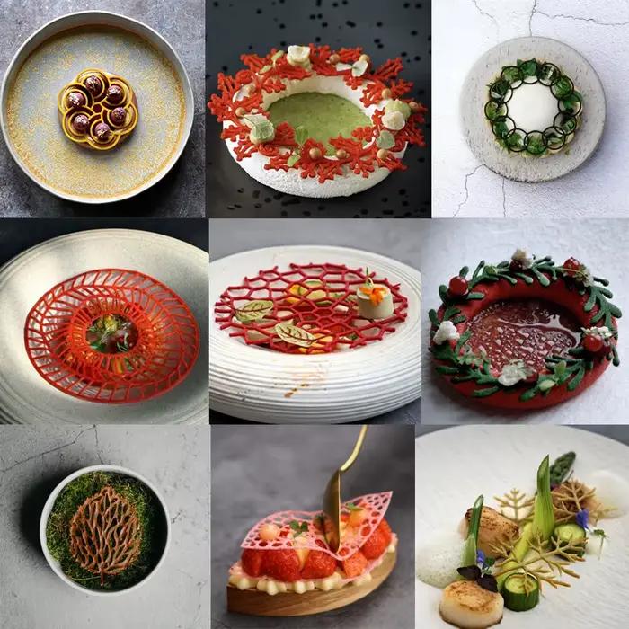 Moule à gâteau en Silicone en dentelle, 23 styles, feuille, fleur, motifs ronds, outil de décoration