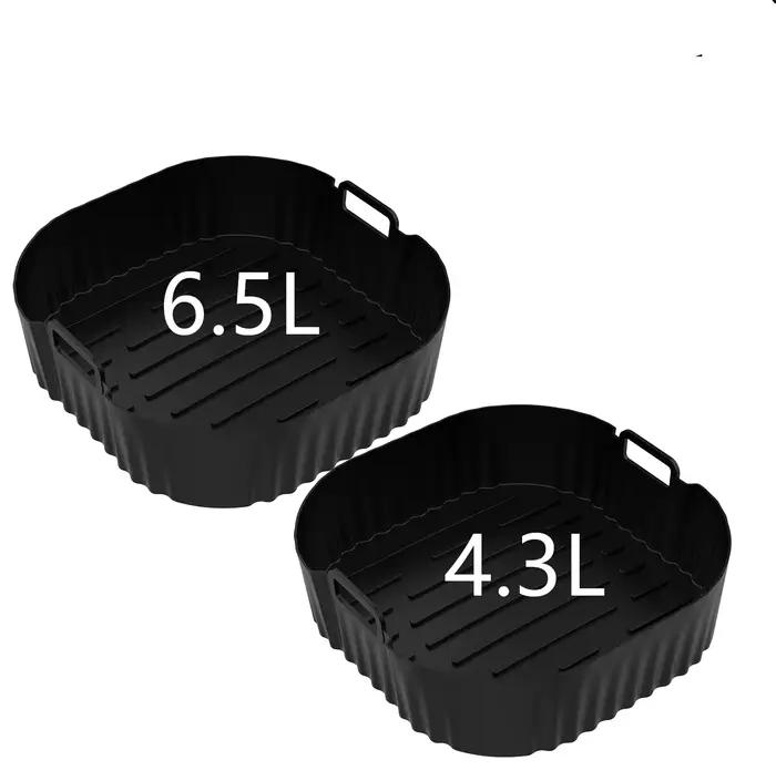Plateau de friteuse à Air réutilisable en Silicone, 2 pièces, Cosori Turbo Tower 10,8 l, panier de r
