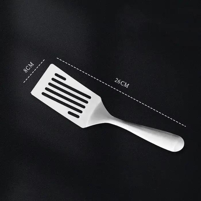 Spatule à steak en acier inoxydable pour la cuisson et le service polyvalents, durable et facile à n