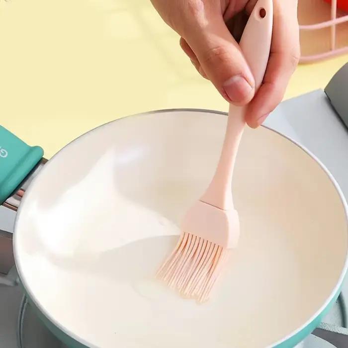 Brosse à huile en Silicone de qualité alimentaire, brosse à Barbecue, brosse à crêpes de cuisine, br