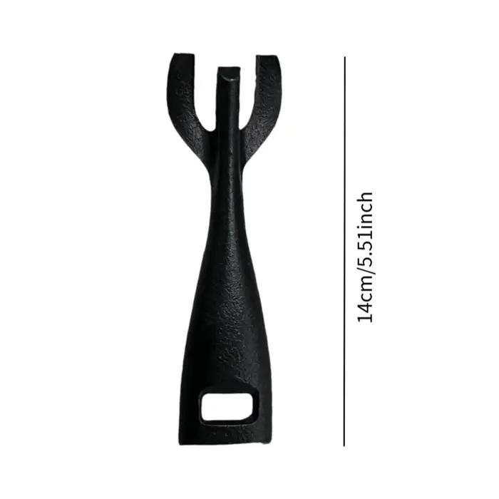 Plateau à steak de taille personnelle avec base en bois, viande scintillante