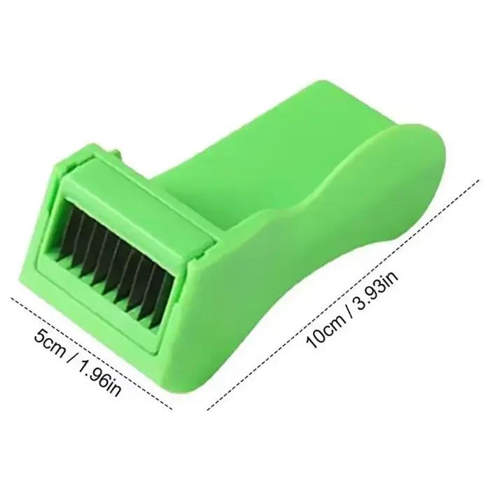 1PC Coupe-légumes multifonctionnel pour oignons verts, haricots verts, poivrons et céleri, éplucheur