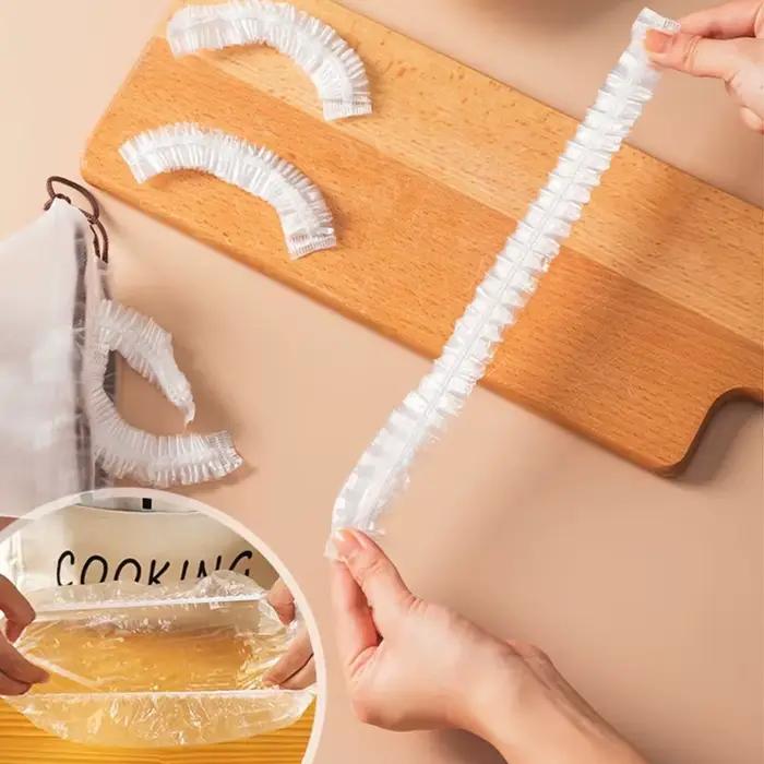 Couvercle de film transparent pour sac OPP, 100 pièces/200 pièces, pour réfrigérateurs, scellage des