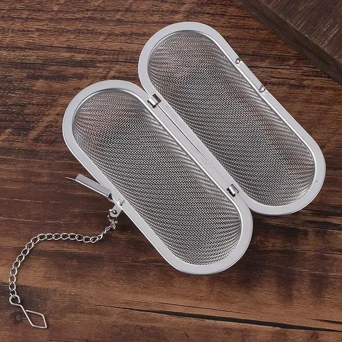 JOKitchen-Infuseur à épices en acier inoxydable, maille fine, filtre à thé, passoire à herbes, assai