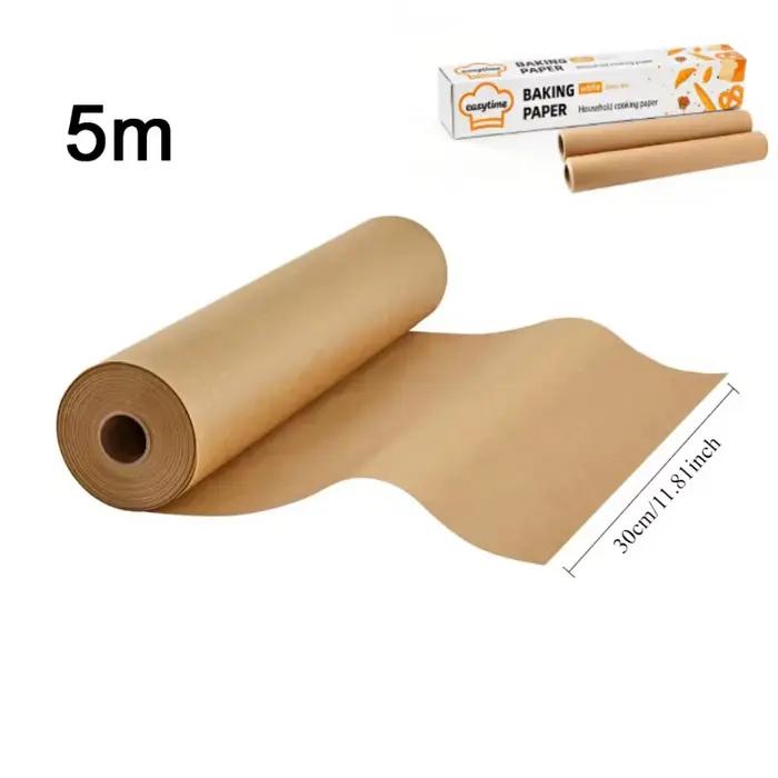 Feuille de cuisson en papier parchemin antiadhésif, prédécoupée pour la cuisson, grillades, friteuse