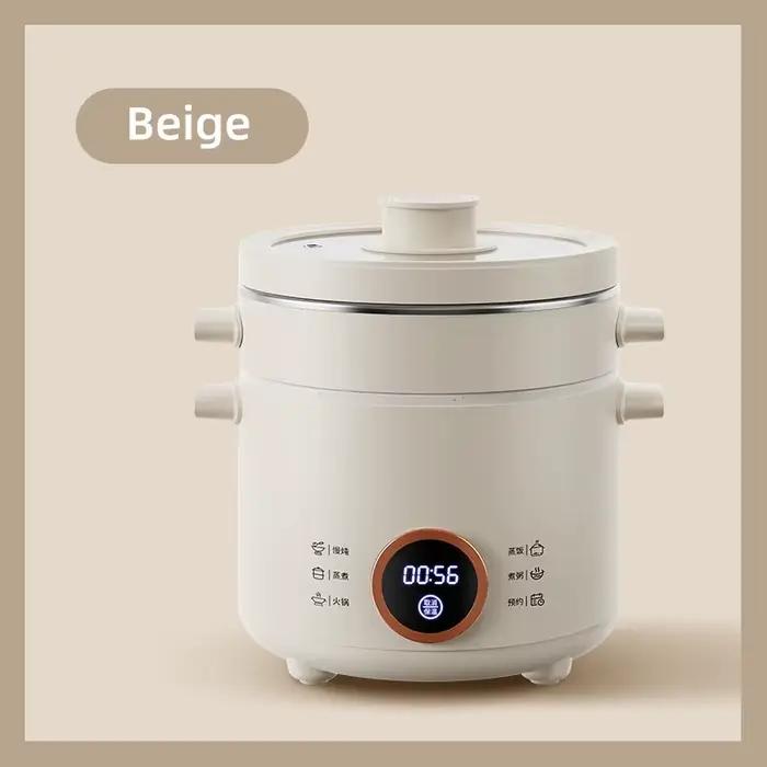 Cuiseur à riz électrique 2,0 l, Mini multicuiseur, boîte à déjeuner, cuiseurs à riz, poêle électriqu