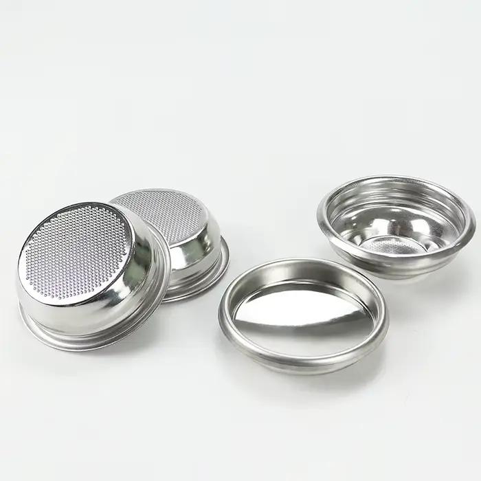 Panier de filtre à café de remplacement en acier inoxydable, 51MM, pour Delonghi, porte-filtre sans 