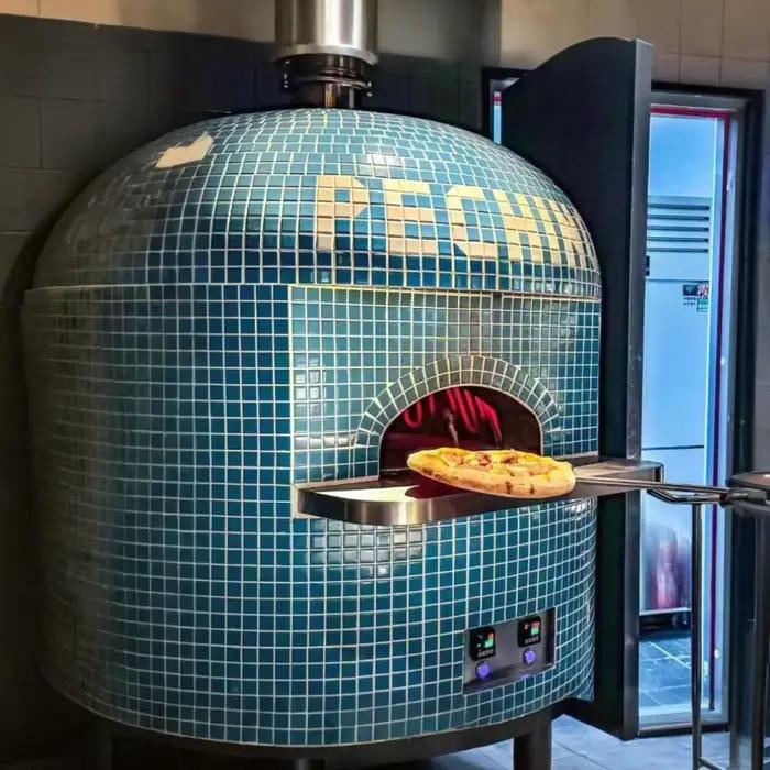 Four à pizza industriel domestique 500 degrés, électrique, à gaz, à bois, en briques, pour la cuisson du pain, machine à pizza personnalisée occasions spéciales restaurant boulangerie hotel
