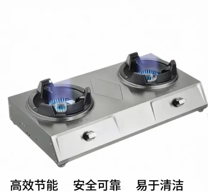 Cuisinière à gaz en acier inoxydable WTAPS brûleur simple ou double haute pression GPL pour usage commercial et domestique occasions spéciales