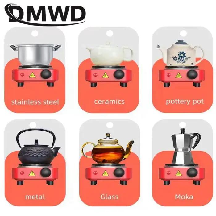 Cuisinière Chauffante Électrique 110V 220V Boîte à Thé Électronique Fonction Hotpot Ragoût de Potage Vapeur Cuisson du Porridge Ragoût de Lait Ébullition d'Eau Réglage de Température Cuir à Feu Doux Feu Intense Blanc Jaune Bleu Rouge Noir