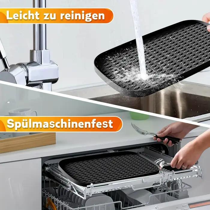 1PCS Tapis en silicone pour friteuse à air
