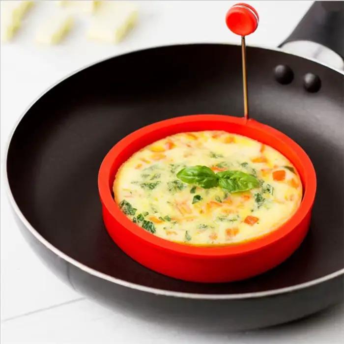 Moule rond pour omelettes et crêpes en Silicone
