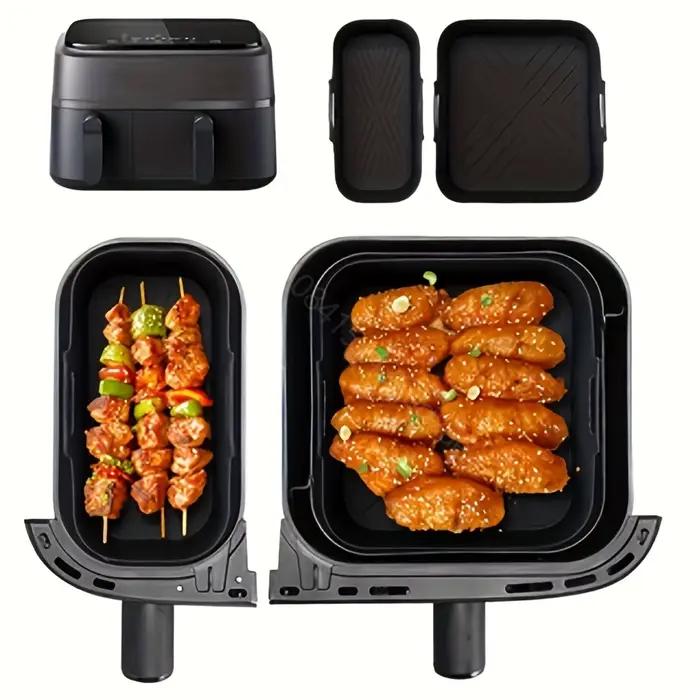 Revêtement en silicone pour friteuse à air Philips série NA350 doublure réutilisable pour cuisson savoureuse et conviviale occasions familiales et amicales