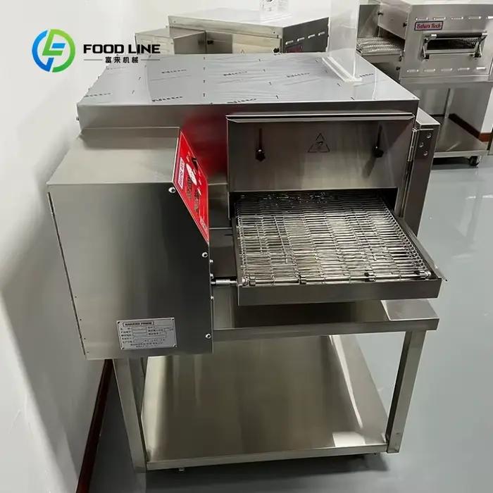 Four commercial Bakers Rock en acier inoxydable 304 avec technologie d'impingement pour pizza, pain et gâteaux occasions spéciales restaurations et pizzerias