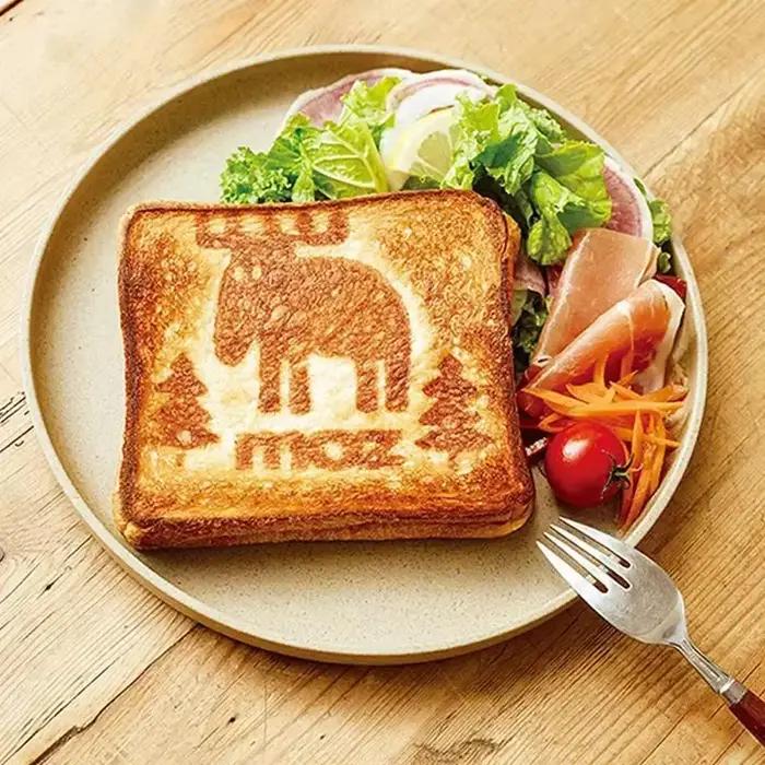 Poêle à Sandwich Double face antiadhésive pliable