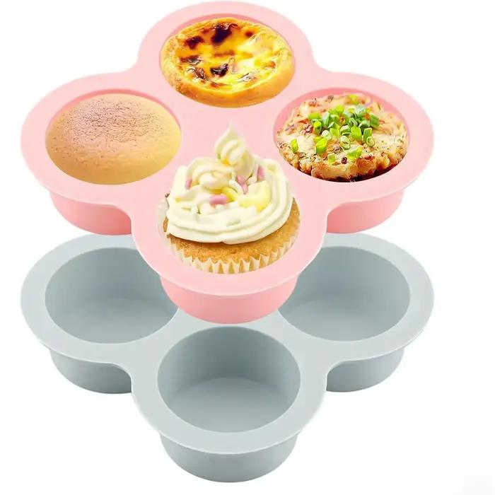1 moule à œufs réutilisable en silicone pour friteuse à air