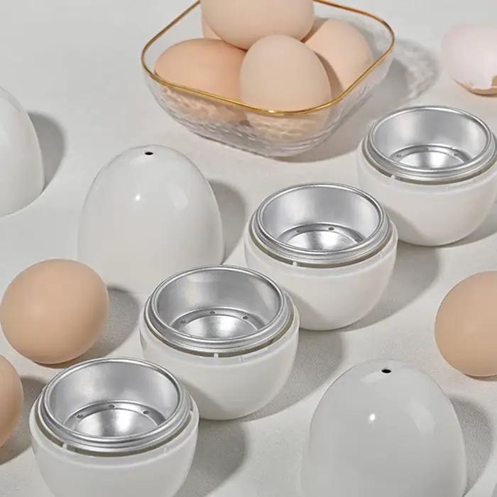Cuiseur à Œufs pour Micro-ondes Rapide et Respectueux de l'Environnement pour Petits-Déjeuners et Occasions Spéciales