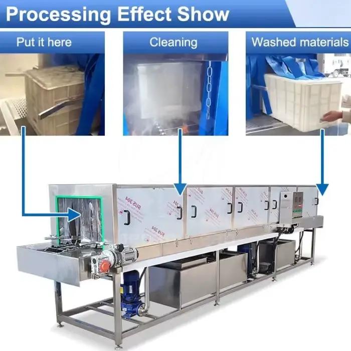 Machine de lavage personnalisable pour plateaux de cuisson