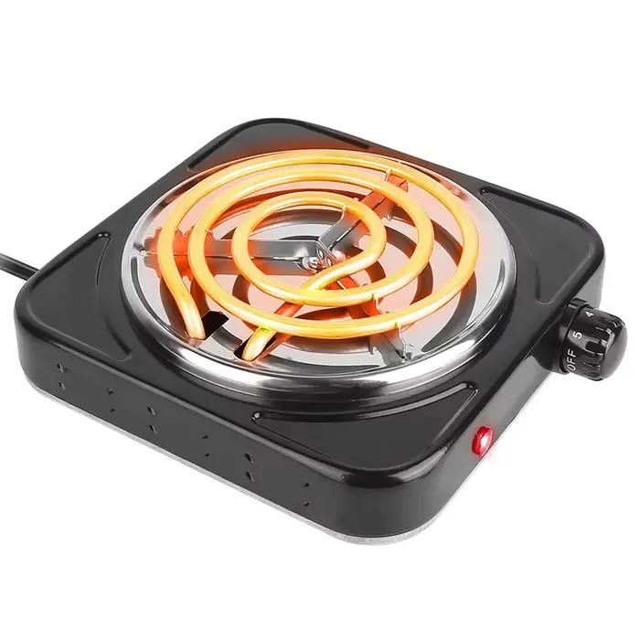 Plaque chauffante électrique compacte et portable 1000W à brûleur unique